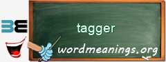 WordMeaning blackboard for tagger
